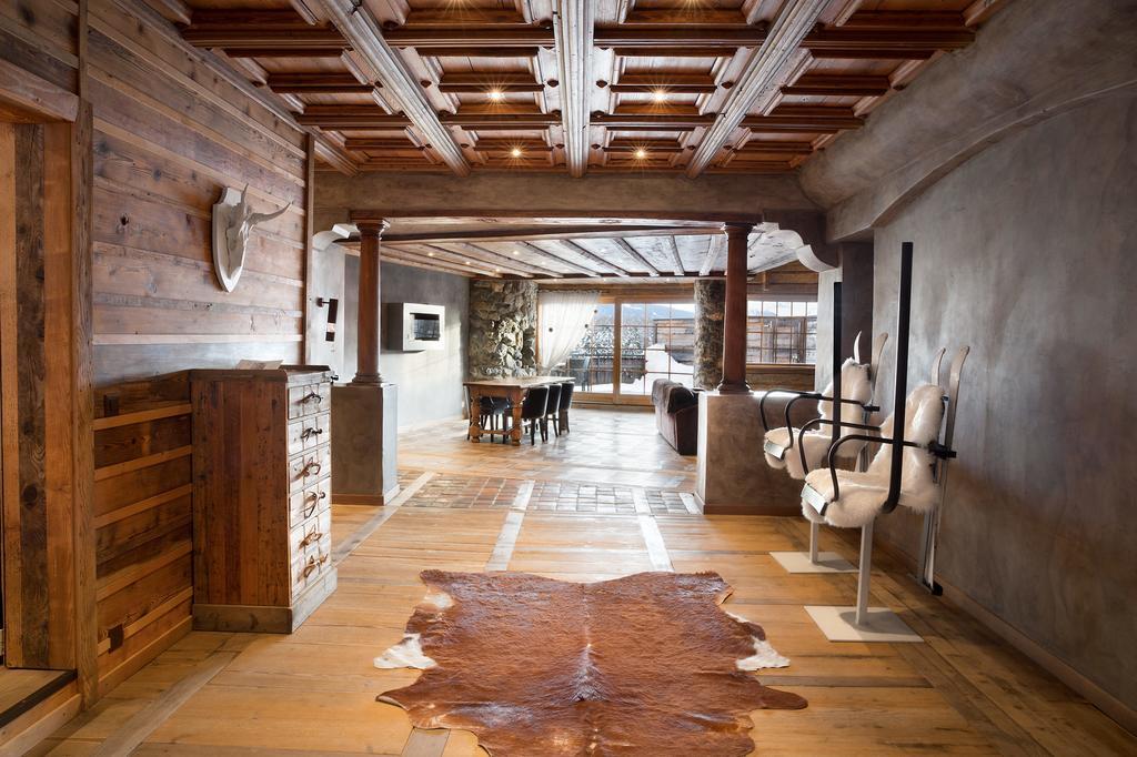 Hostellerie du Pas de l'Ours Relais et Châteaux Crans-Montana Exterior foto