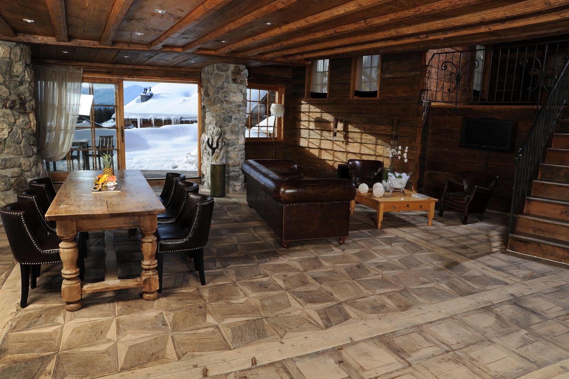 Hostellerie du Pas de l'Ours Relais et Châteaux Crans-Montana Exterior foto